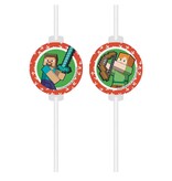 Minecraft Medaillon Rietjes (4st)