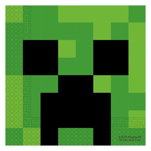 Minecraft Servetten Creeper (20st)
