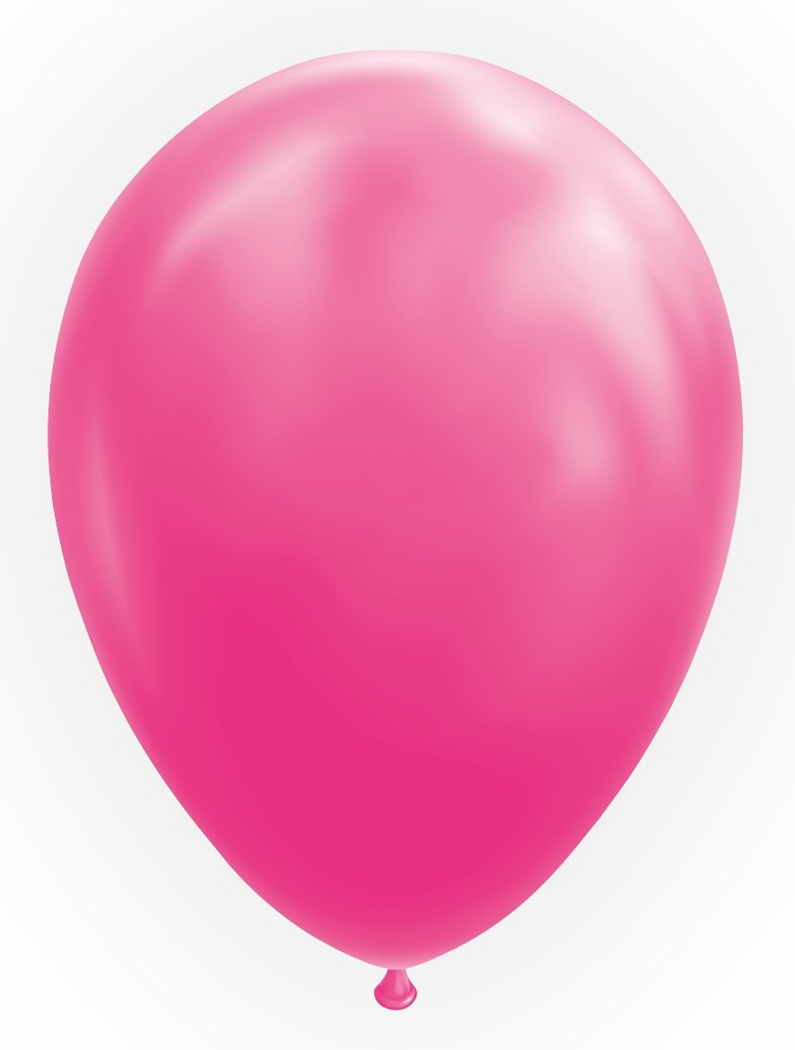 Ballonnen Hot Pink 30cm (10st) afbeelding