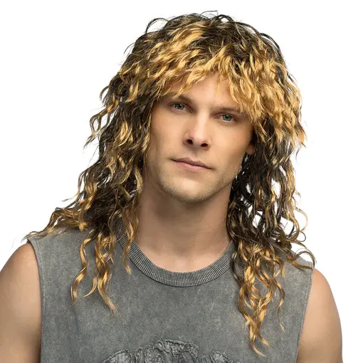 Pruik Rocker Keith Volwassenen