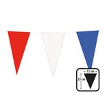 Papieren Vlaggenlijn Rood-Wit-Blauw (10m)