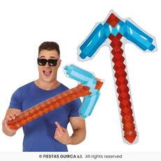 Opblaasbaar Diamond Pickaxe (69cm)