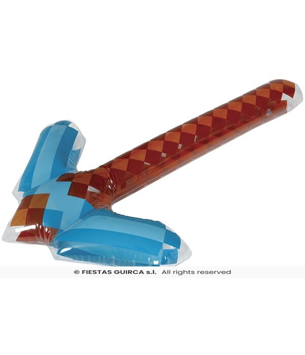 Opblaasbaar Diamond Pickaxe (69cm)