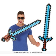 Opblaasbaar Diamond Sword (90cm)