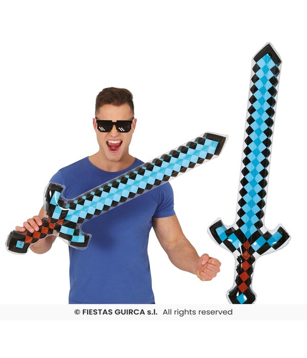Opblaasbaar Diamond Sword (90cm)