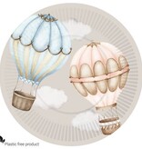 Bordjes  Gender Reveal Luchtballon Classic (8st)