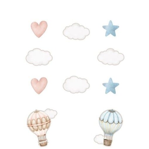 Hang Decoratie Baby Balloons Gender Reveal Classic