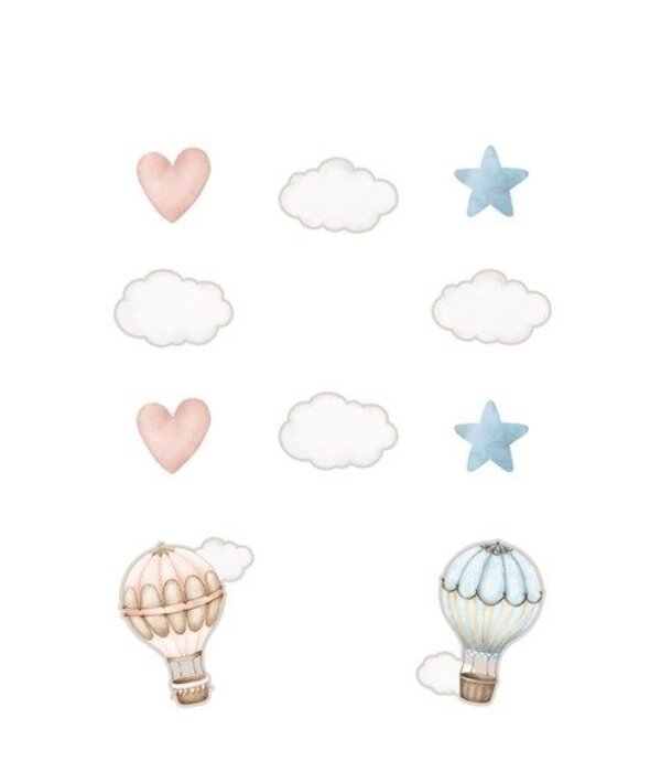 Hang Decoratie Baby Balloons Gender Reveal Classic