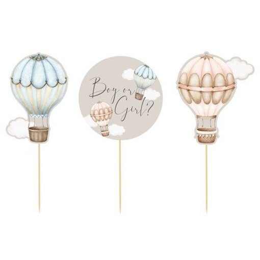 Prikkers Baby Balloons Gender Reveal Classic (12st)