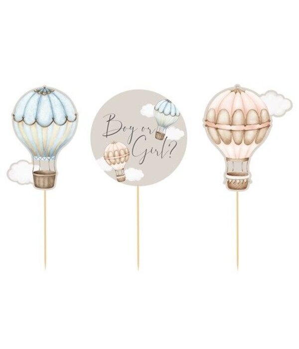 Prikkers Baby Balloons Gender Reveal Classic (12st)