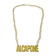 Halsketting Al Capone Goud