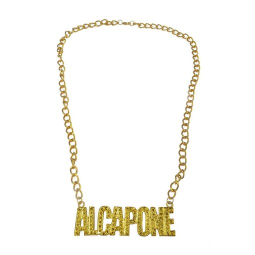 Halsketting Al Capone Goud