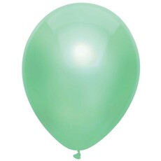 Ballonnen Metallic Mint Groen (100st)