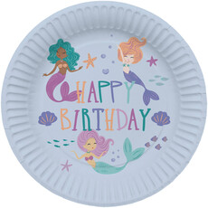 Zeemeermin Bordjes Magic 23cm (8st)