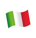 Houten Tafeldecoratie Italiaanse Vlag (16st)