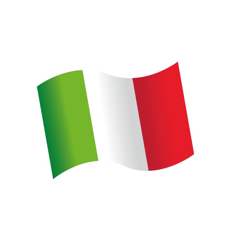 Houten Tafeldecoratie Italiaanse Vlag (16st) afbeelding