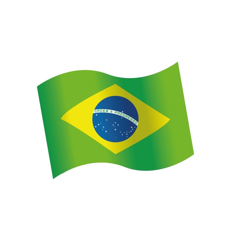 Houten Tafeldecoratie Brazilië (16st) afbeelding