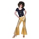 Disco Fever Flarepants Goud Dames
