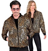 Pailletten Bomberjas Luipaard Volwassenen