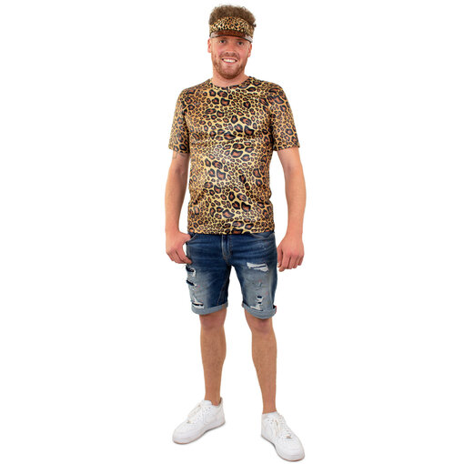 Panter Shirt Goud Unisex