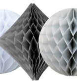 Honeycomb Set Chique Grijs (3st)