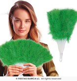 Veren waaier Groen