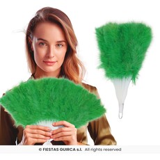 Veren waaier Groen