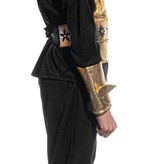 Ninja Kostuum Kind Goud