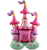 Folieballon Prinsessen Kasteel Staand (65x90cm)