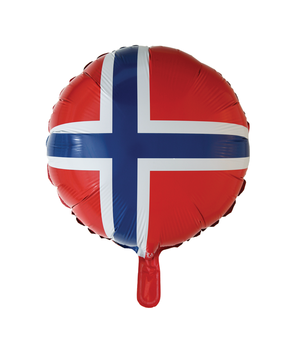 Folieballon Noorwegen (46cm)
