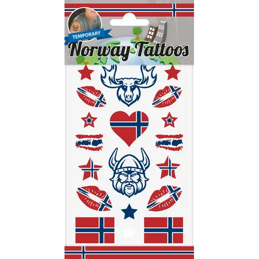 Plaktattoos Noorwegen