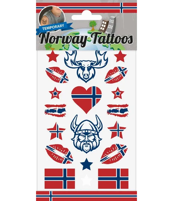 Plaktattoos Noorwegen