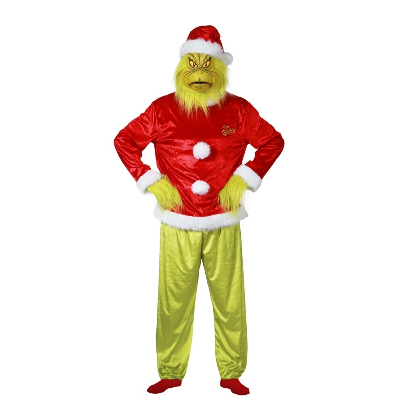 The Grinch Kostuum ™ Volwassenen 5-delig Official