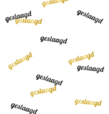 Classy Party Tafel Confetti  Geslaagd