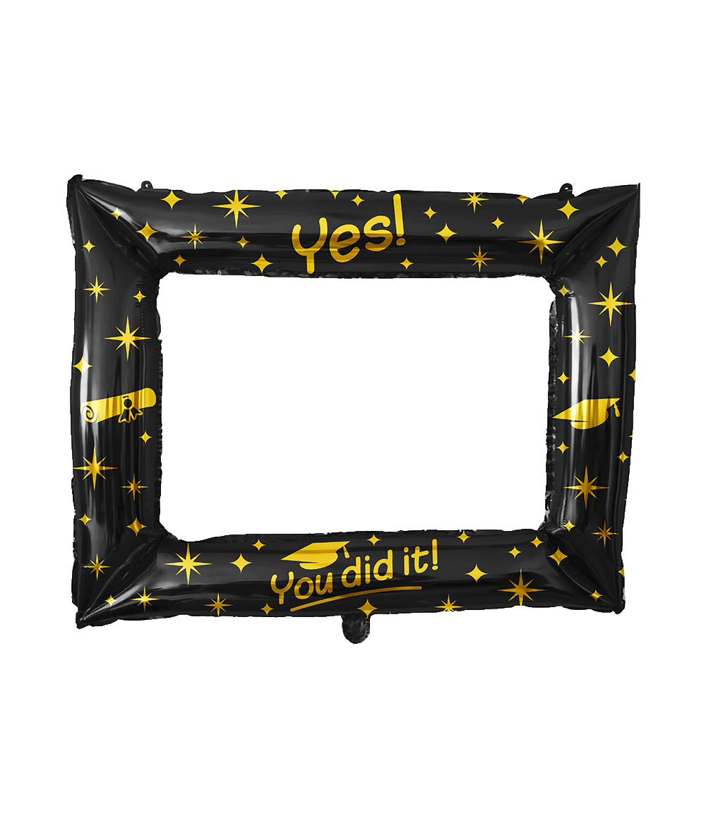 Yes You did it Classy Photo Frame Goud/Zwart afbeelding