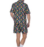 Hawaii Festival Outfit Heren Ananas Flowers