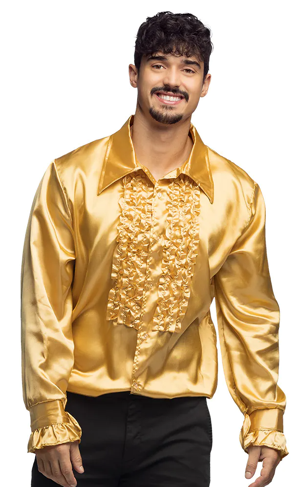 Party blouse goud
