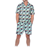 Festival Outfit Heren Hawaii Palmbomen