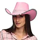 Hoed Cowboy Girls Party Roze