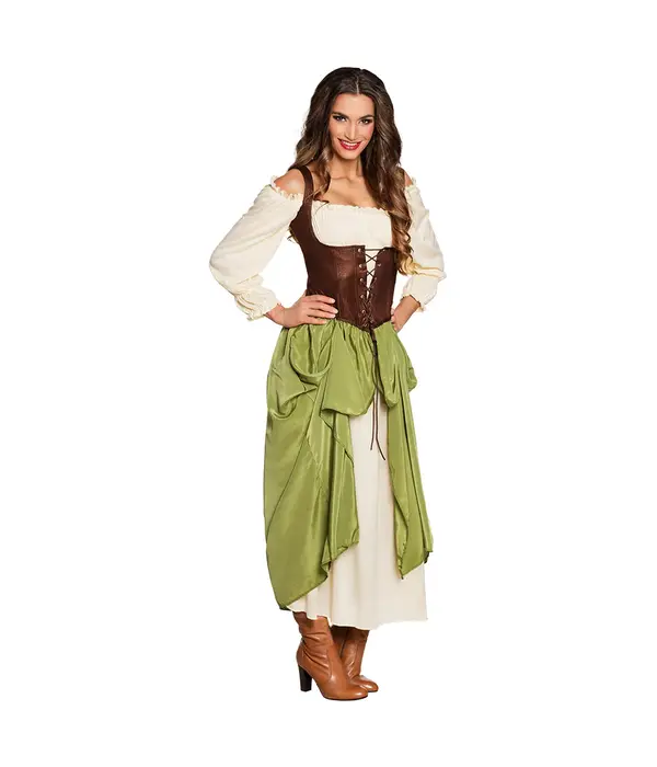 Kostuum Boerenmeisje Volwassenen