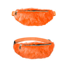 Heuptasje Oranje Pluche