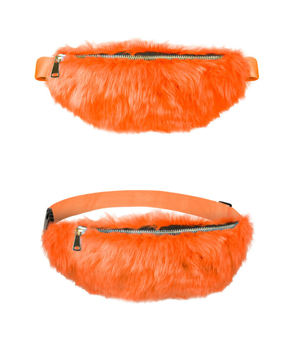 Heuptasje Oranje Pluche