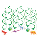 Swirls Dinosaurus Decoratie (12st)