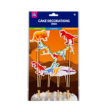 Cake Decoratie Dinosaurus (8st)