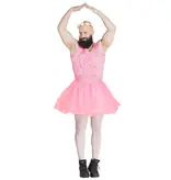Kostuum Balletdanser Man Roze
