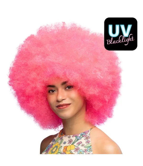 Pruik Sugar Neonroze UV