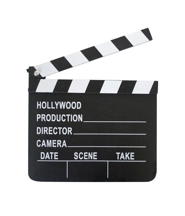 Film klap bord Hollywood