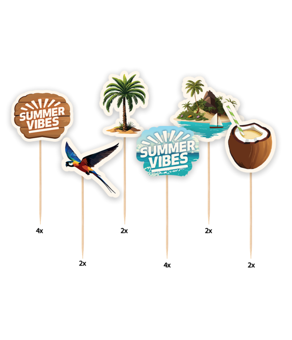 Cocktail Prikkers Summer Vibes (16st)