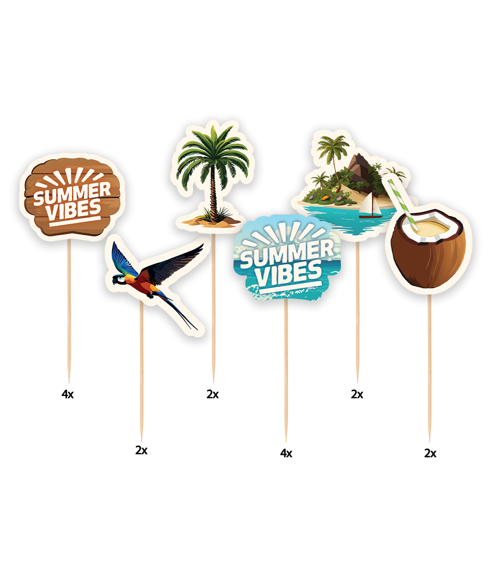 Cocktail Prikkers Summer Vibes (16st)