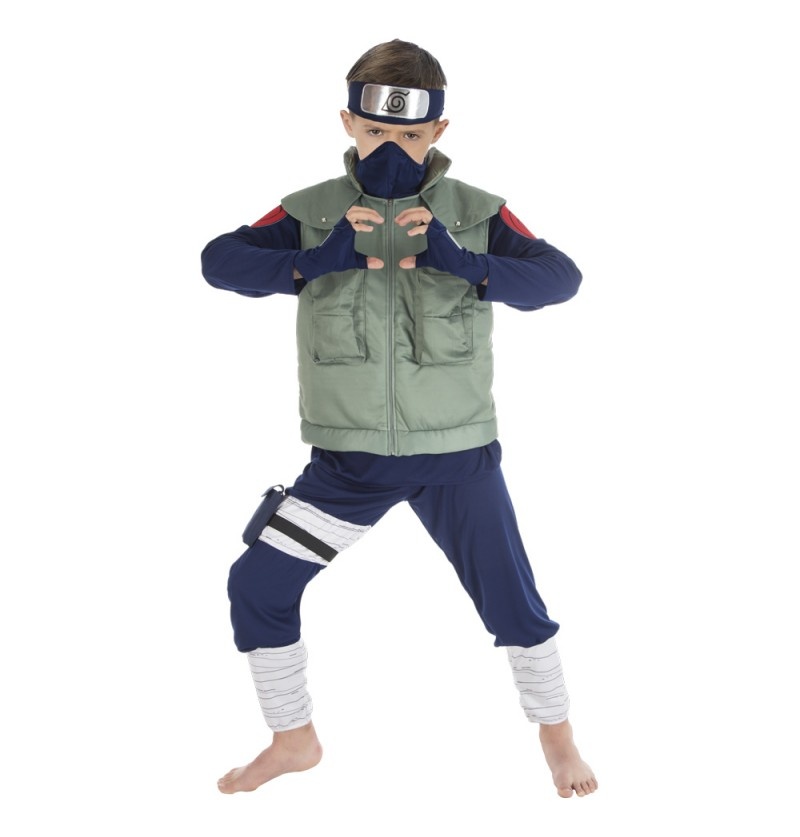 Kostuum Kakashi Naruto™ Kinderen Official afbeelding